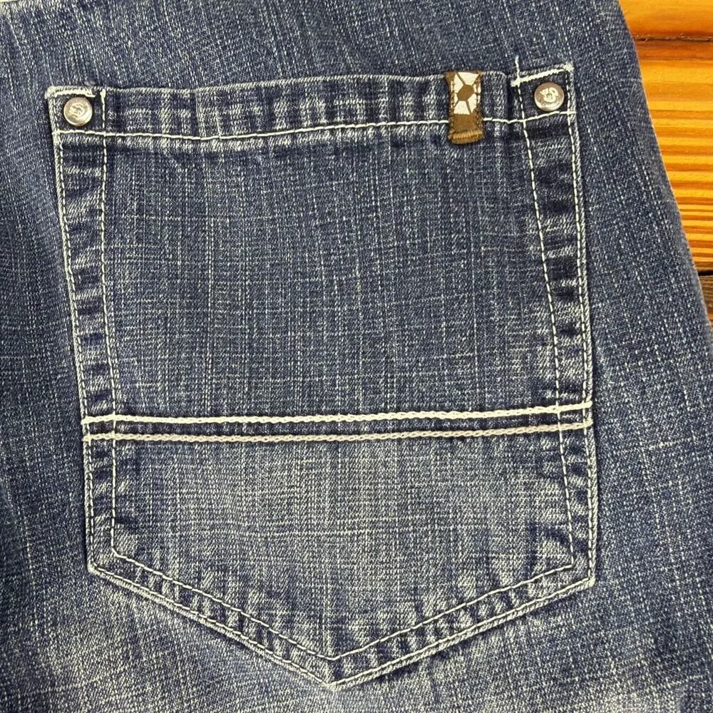 Southpole Jeans Size 36x31 Blue Dark Wash Denim 4180 Vintage Y2K Baggy